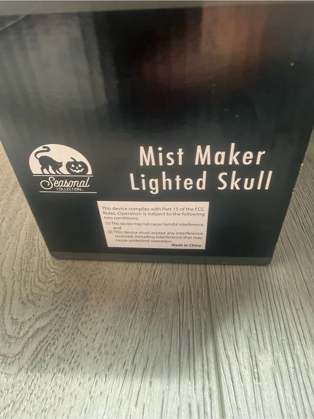Mist Maker Lighted Skull, Light Up Skull Mister